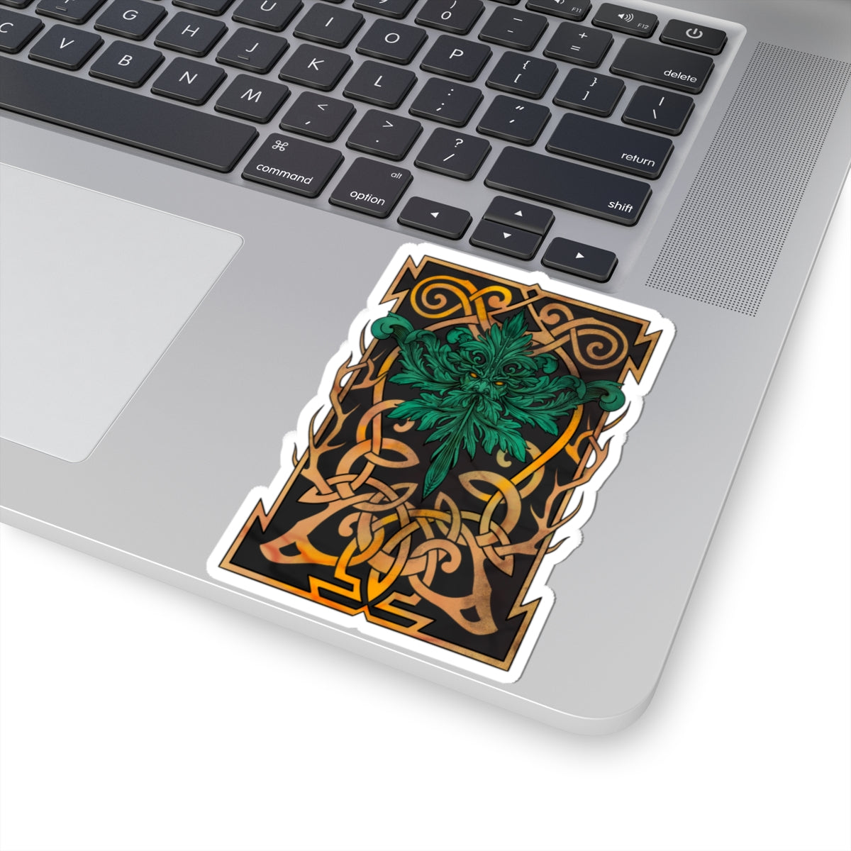Vibrant Kiss-Cut Stickers | Celtic Art Inspired Decor, Laptop Accessories, Unique Gifts for Friends, Decorative Art, Home Decor