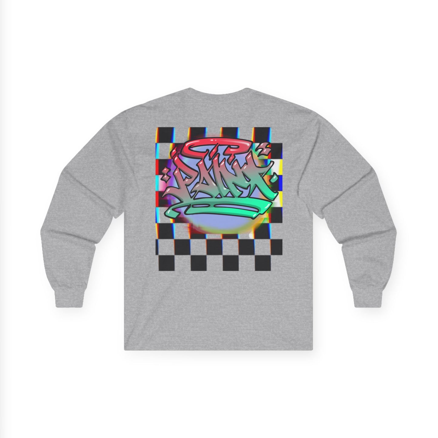 Stylish Unisex Long Sleeve Tee with Floral and Graffiti Designs - Perfect for Casual Outings, Gifts, Streetwear, and Festive Occasions