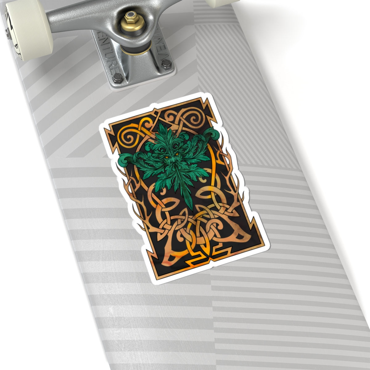 Vibrant Kiss-Cut Stickers | Celtic Art Inspired Decor, Laptop Accessories, Unique Gifts for Friends, Decorative Art, Home Decor