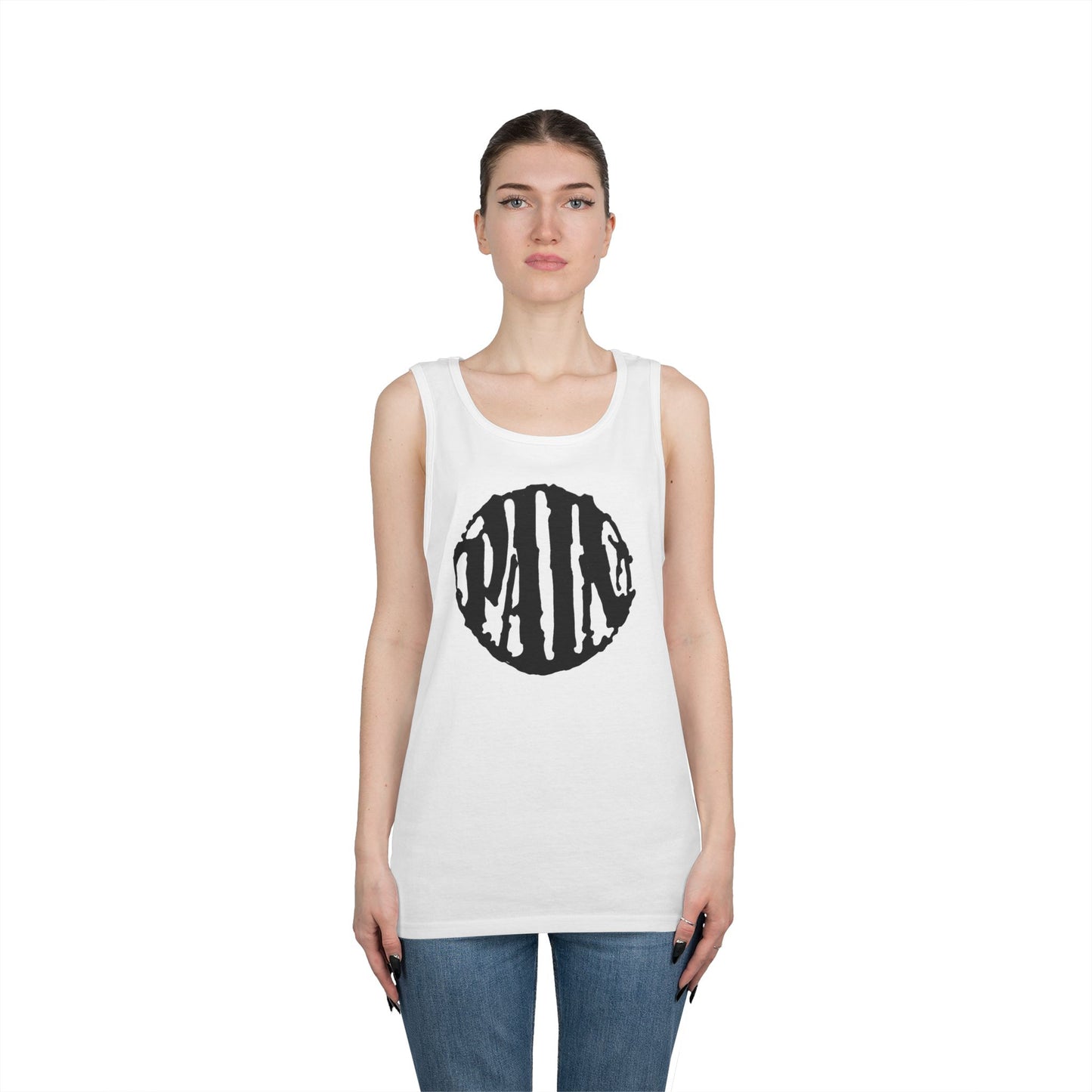 Floral Graphic Tank Top - Unisex Cotton Sleeveless Tee for Summer, Casual Wear, Beach Days, Festivals, Gift