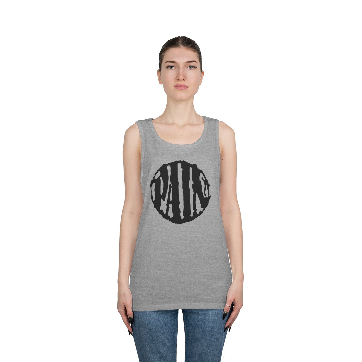 Floral Graphic Tank Top - Unisex Cotton Sleeveless Tee for Summer, Casual Wear, Beach Days, Festivals, Gift