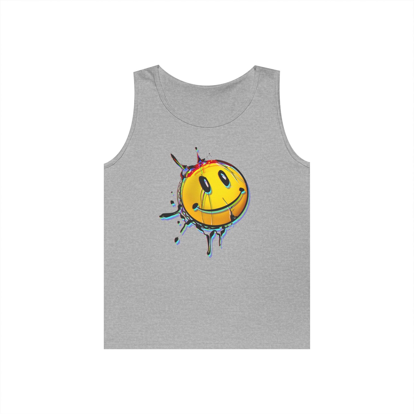 Copy of Floral Graphic Tank Top - Unisex Cotton Sleeveless Tee for Summer, Casual Wear, Beach Days, Festivals, Gift