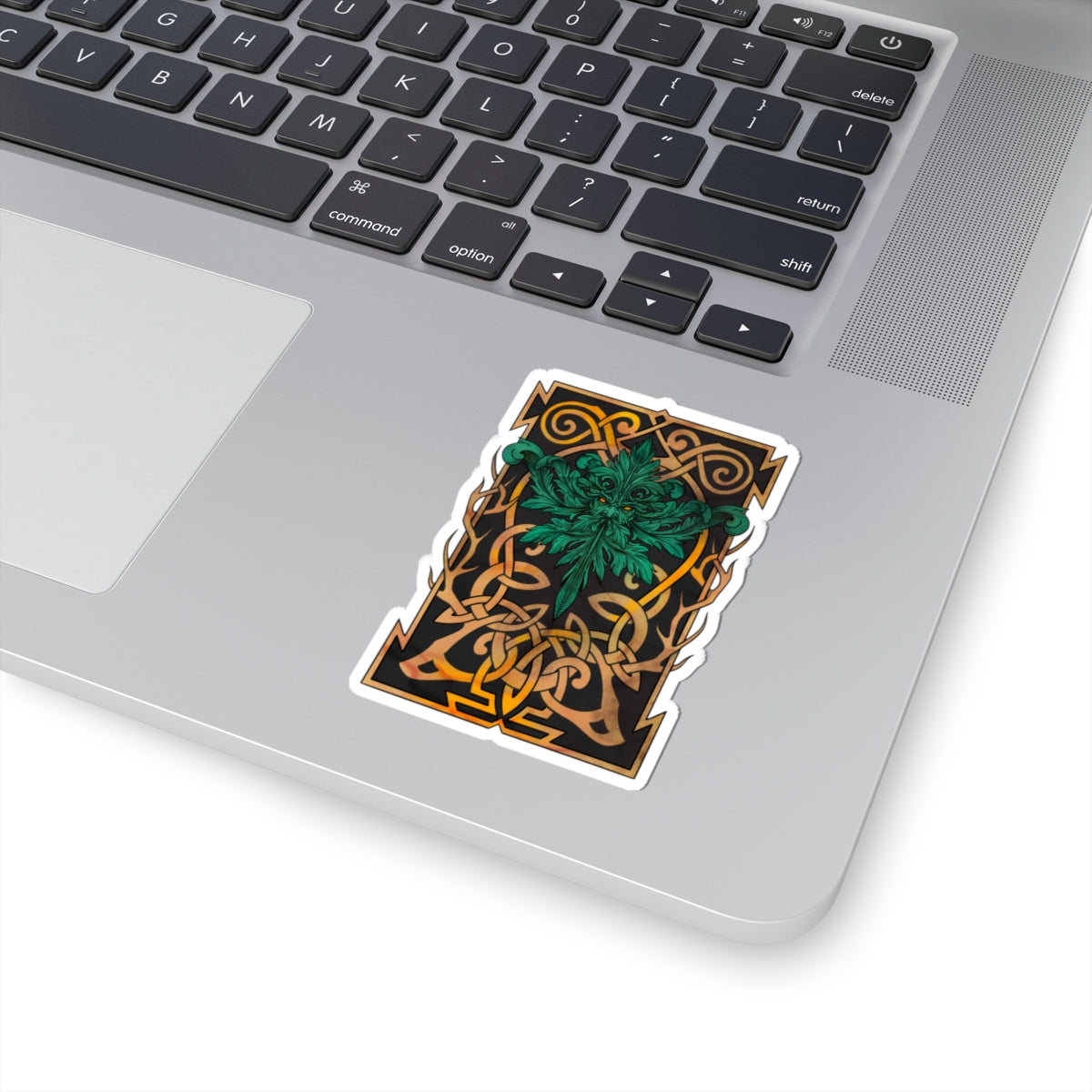 Vibrant Kiss-Cut Stickers | Celtic Art Inspired Decor, Laptop Accessories, Unique Gifts for Friends, Decorative Art, Home Decor