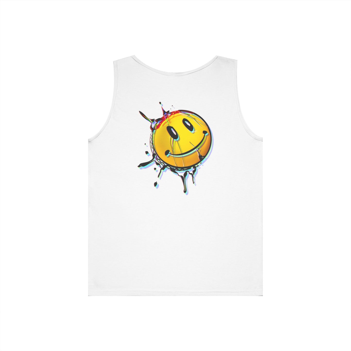 Floral Graphic Tank Top - Unisex Cotton Sleeveless Tee for Summer, Casual Wear, Beach Days, Festivals, Gift