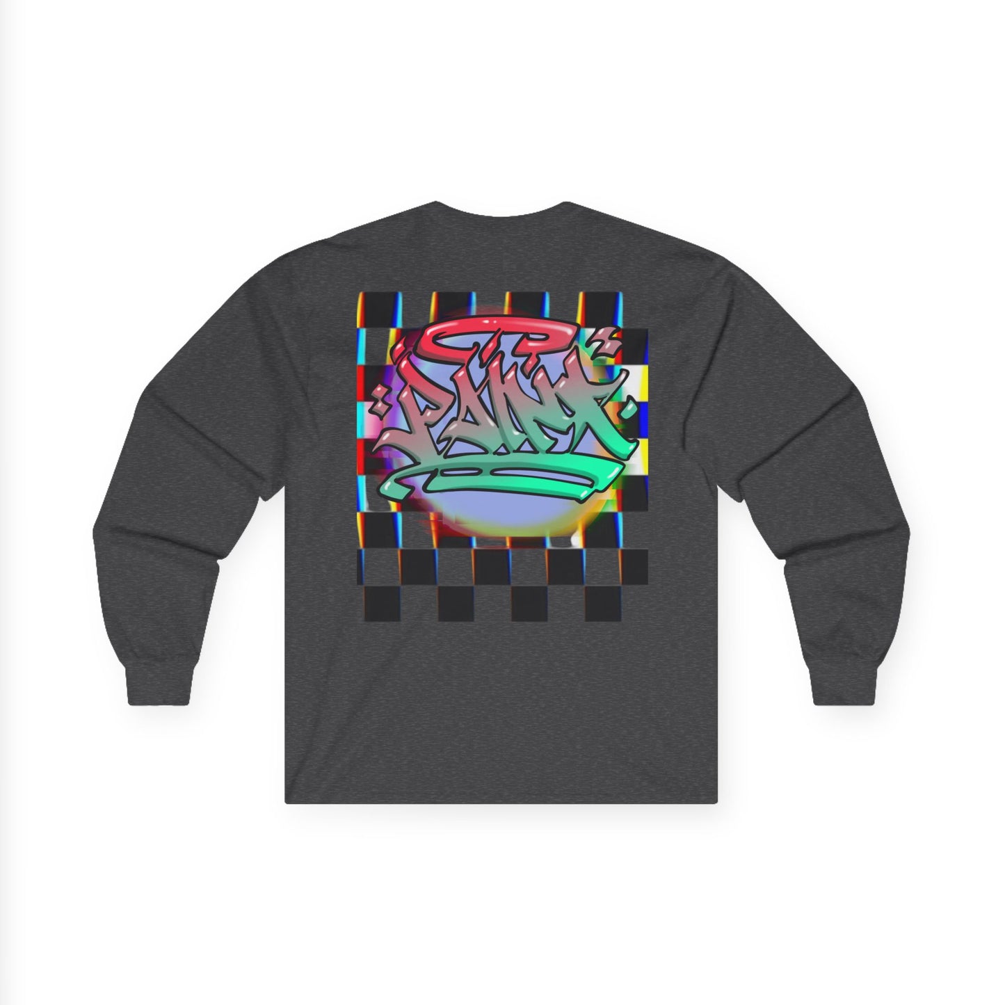 Stylish Unisex Long Sleeve Tee with Floral and Graffiti Designs - Perfect for Casual Outings, Gifts, Streetwear, and Festive Occasions