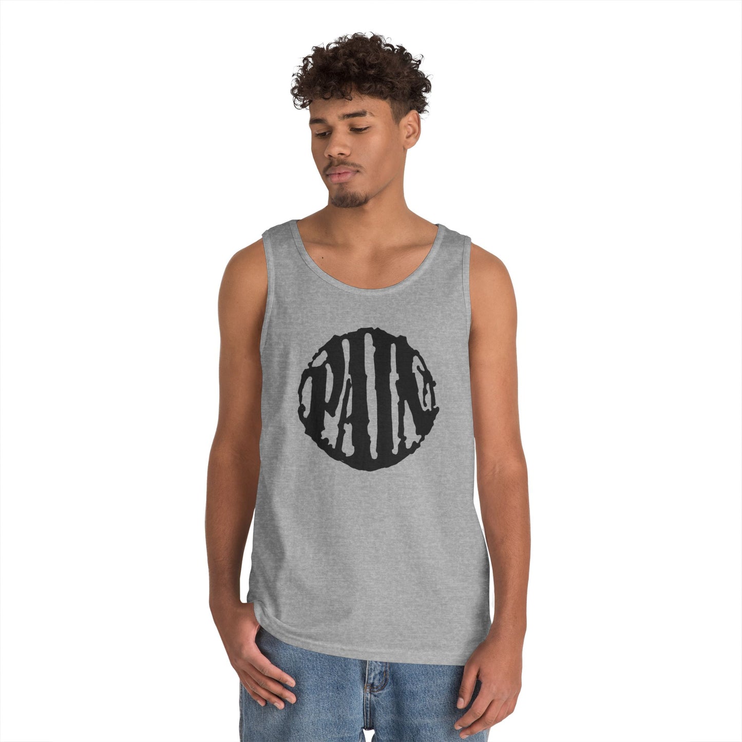Floral Graphic Tank Top - Unisex Cotton Sleeveless Tee for Summer, Casual Wear, Beach Days, Festivals, Gift
