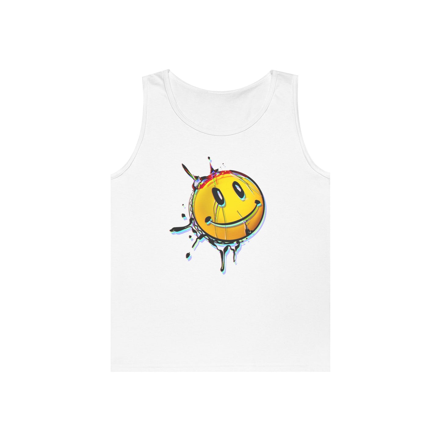 Copy of Floral Graphic Tank Top - Unisex Cotton Sleeveless Tee for Summer, Casual Wear, Beach Days, Festivals, Gift