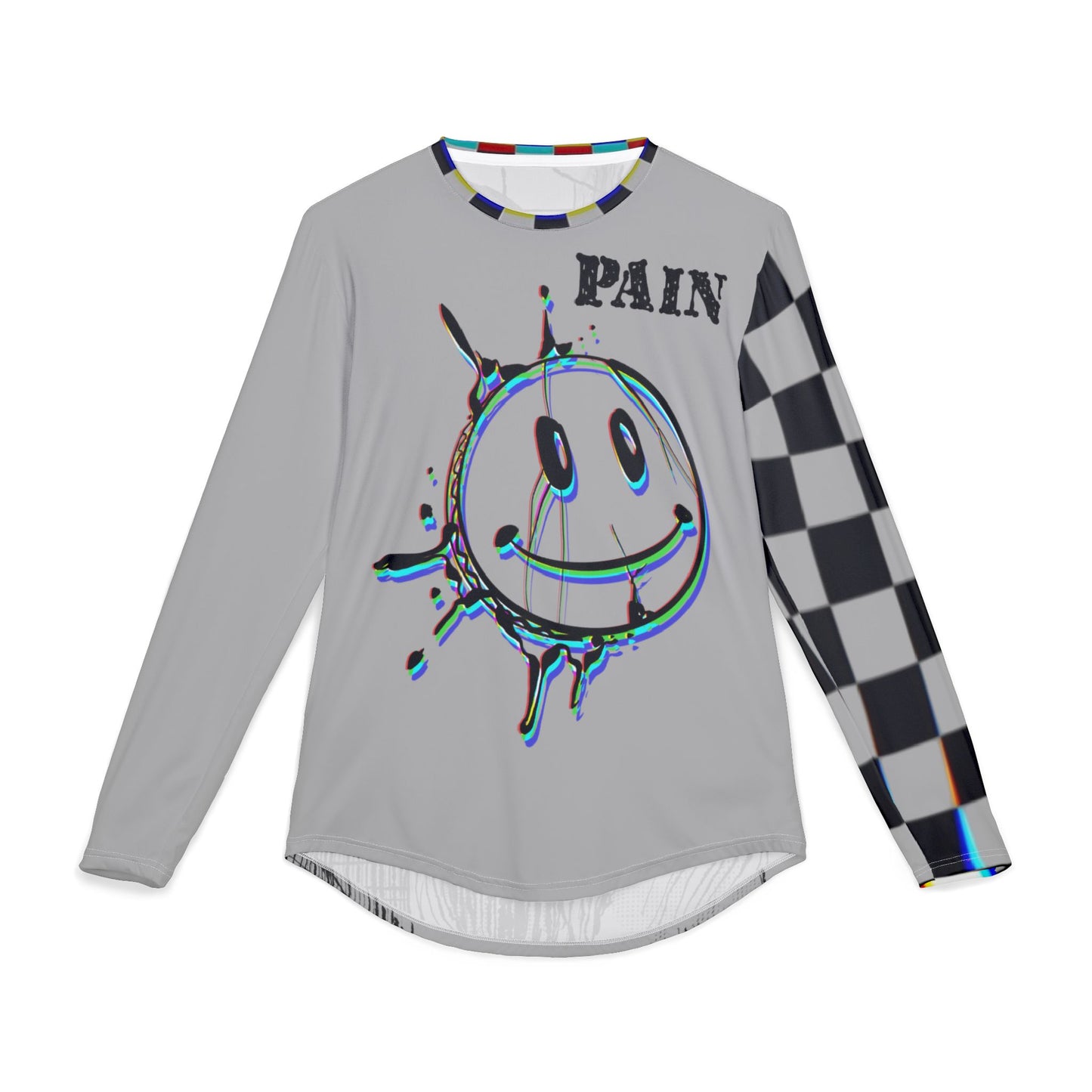 Stylish UV Protection Long Sleeve Shirt, Graphic Long Sleeve Tee, Cool Sun Safety Wear, Trendy Outdoor Shirt, Pain Smile Art Tee, [...]