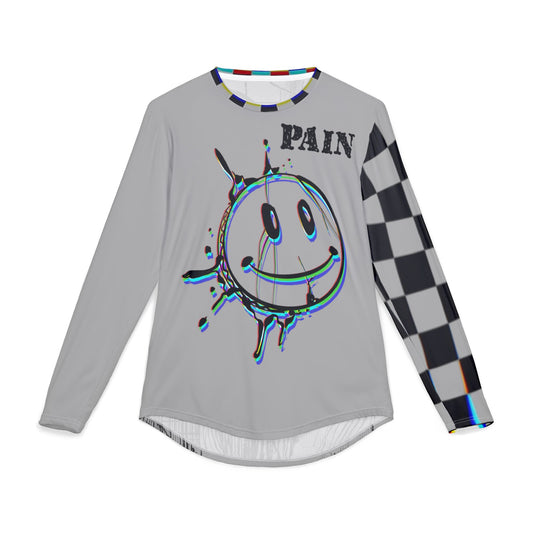 Stylish UV Protection Long Sleeve Shirt, Graphic Long Sleeve Tee, Cool Sun Safety Wear, Trendy Outdoor Shirt, Pain Smile Art Tee, [...]