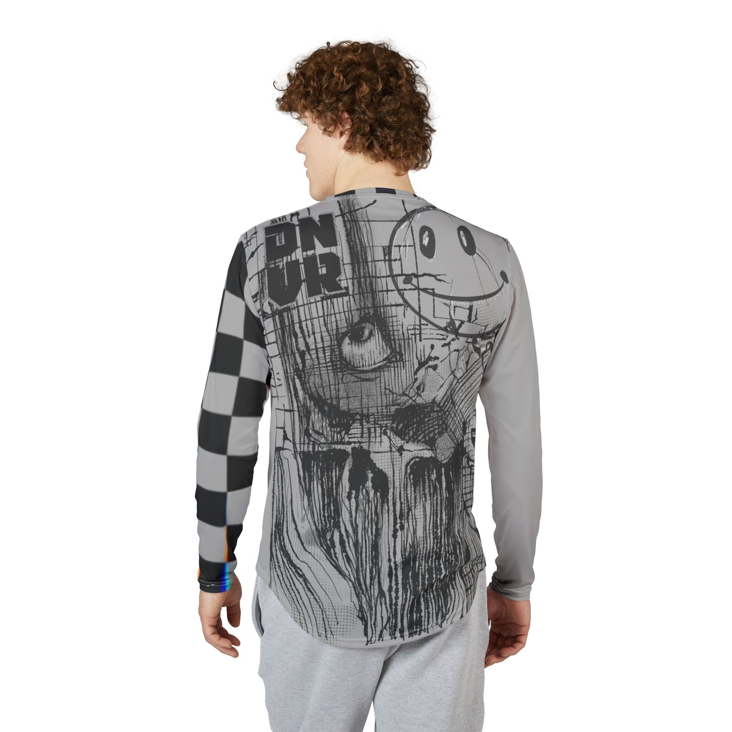 Stylish UV Protection Long Sleeve Shirt, Graphic Long Sleeve Tee, Cool Sun Safety Wear, Trendy Outdoor Shirt, Pain Smile Art Tee, [...]