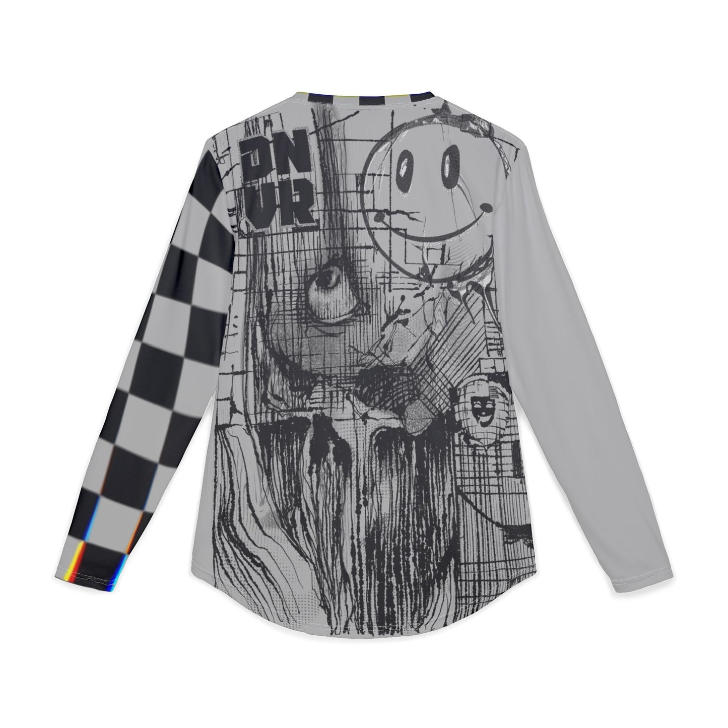 Stylish UV Protection Long Sleeve Shirt, Graphic Long Sleeve Tee, Cool Sun Safety Wear, Trendy Outdoor Shirt, Pain Smile Art Tee, [...]