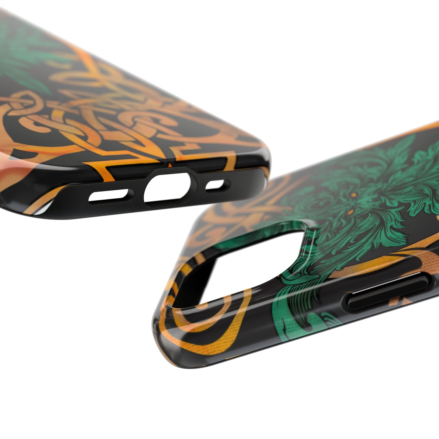 Celtic Style Tough Phone Cases, Sturdy Smartphone Covers, Unique Gift for Him/Her, Functional Art, Durable Phone Protector